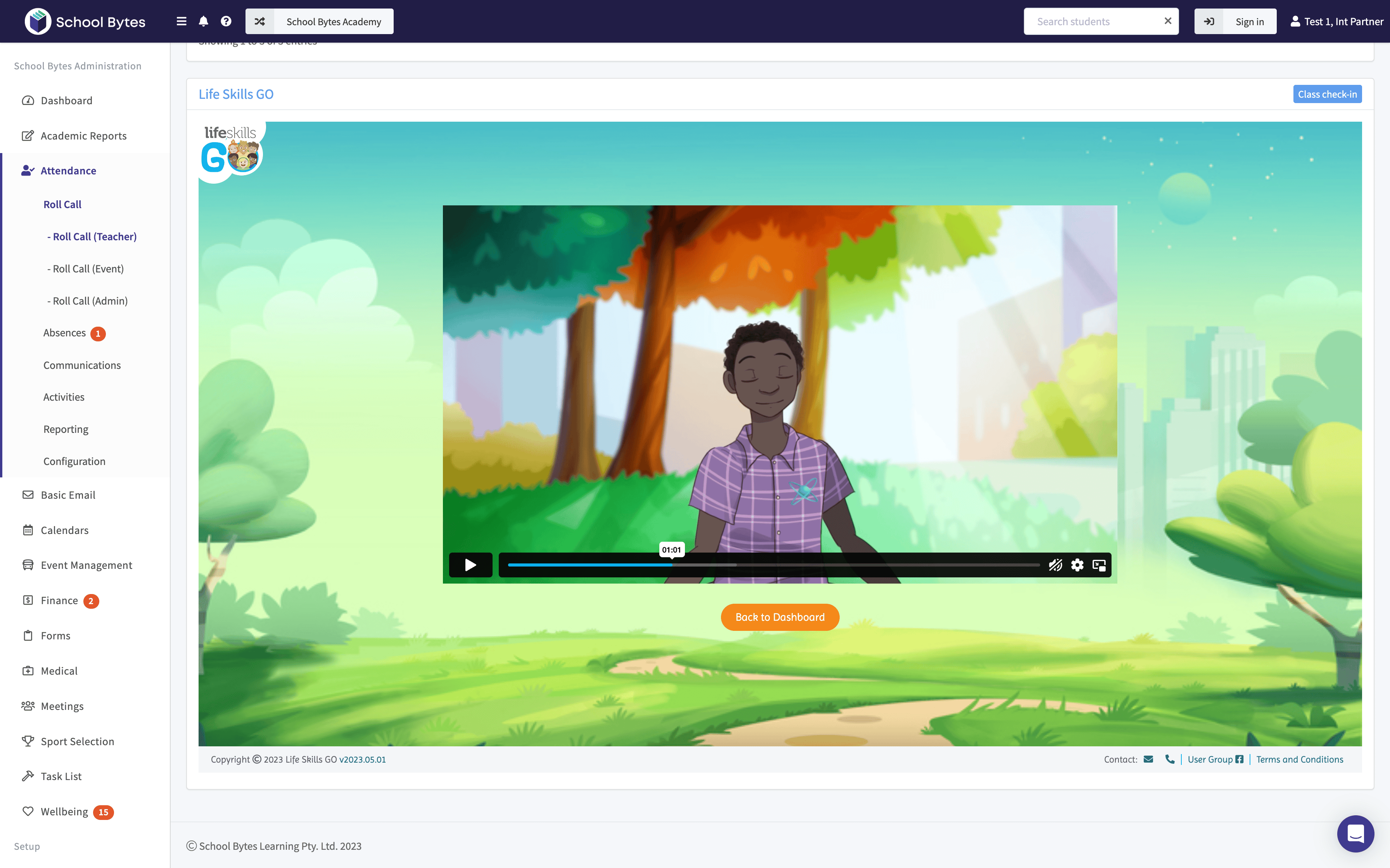 adaptive content school bytes